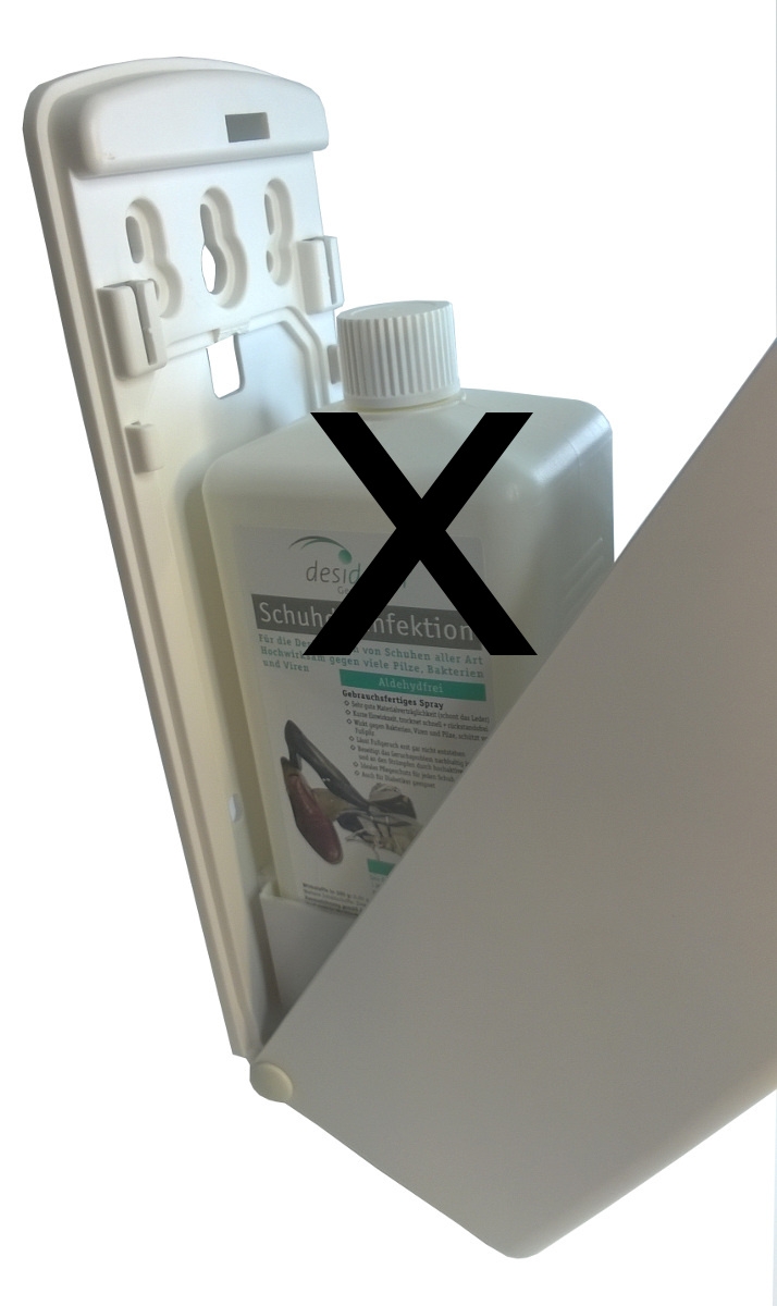 PrimaDerm Spender für 1 Liter Schuhdesinfektion