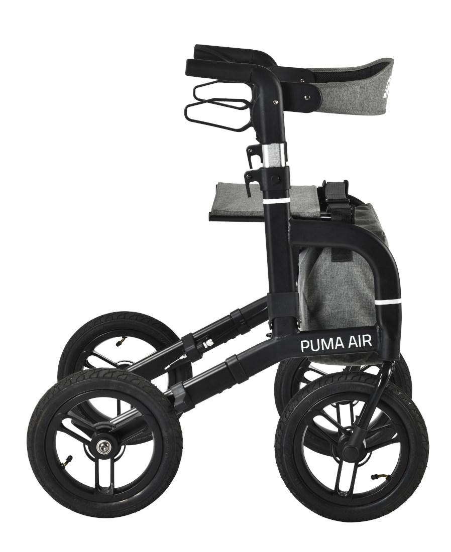 Outdoor Rollator Mobilex Puma Air mit Luftbereifung Leichtgewichtrollator fürs Gelände