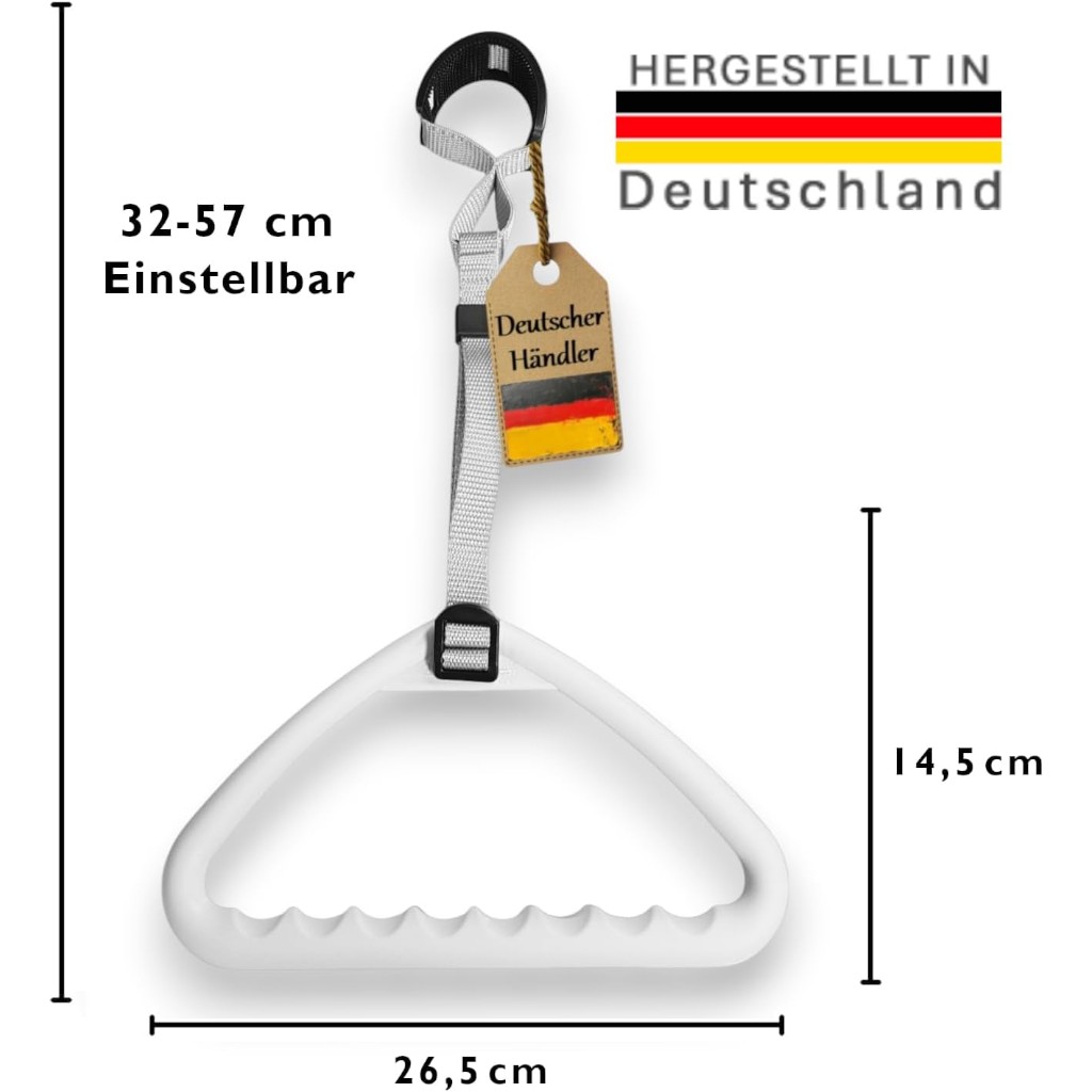 Bettaufrichter Classic Careline B-210, freistehend bis 130 KG Körpergewicht, inklusive zweiten Griff, CLN-3201