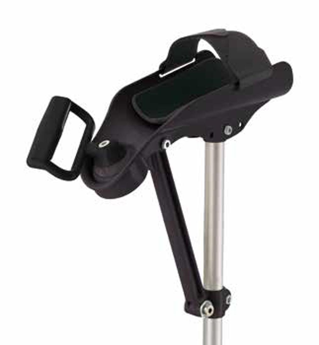 Rebotec Arthritis Gehstütze Yano, mit 3 Griffen Rebotec Arthritis Gehstütze Yano, mit 3 Griffen Standard Schwarz