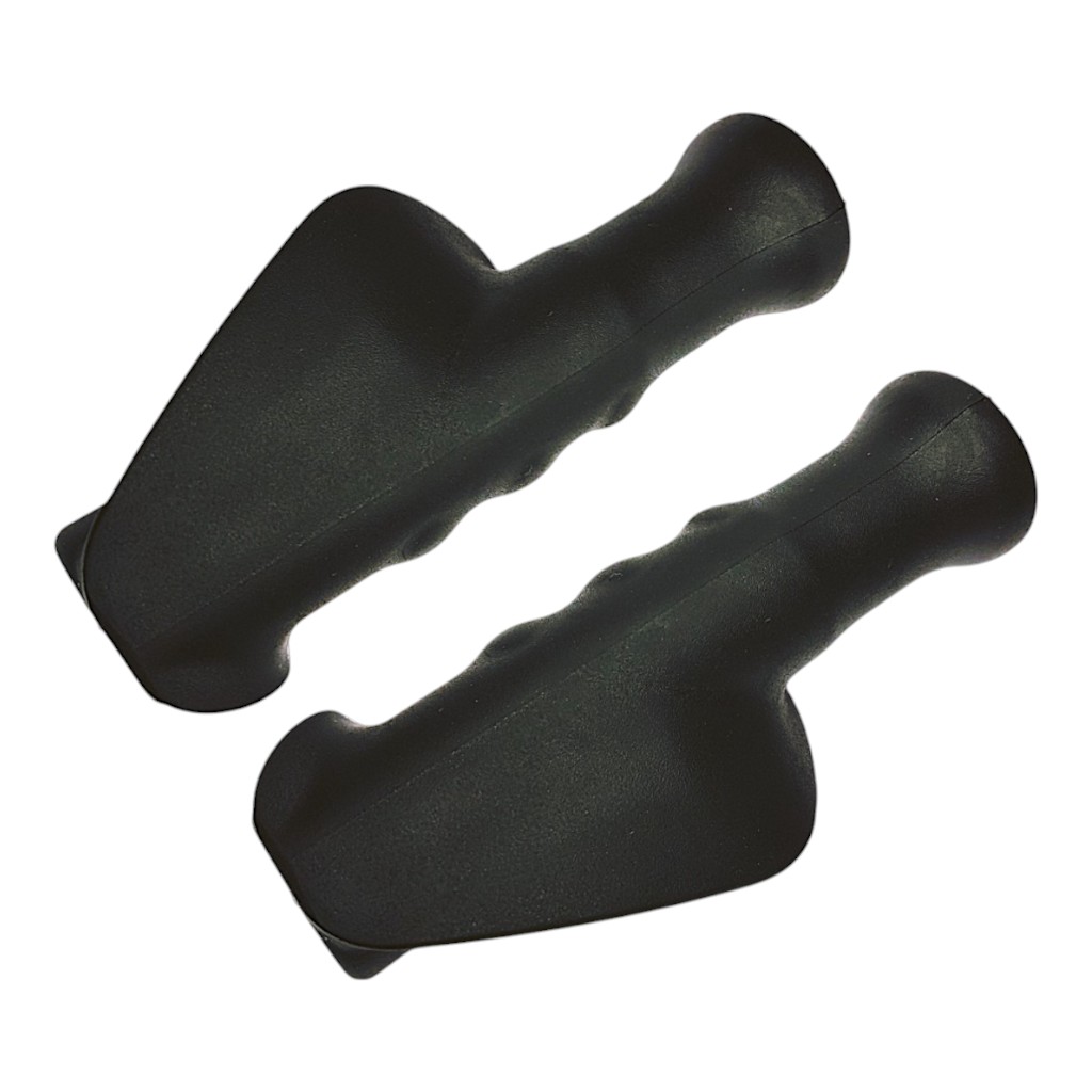 2x Handgriffe für Rollatoren 125x22 mm, Ersatzgriffe, 1 Paar (2 Stück) 