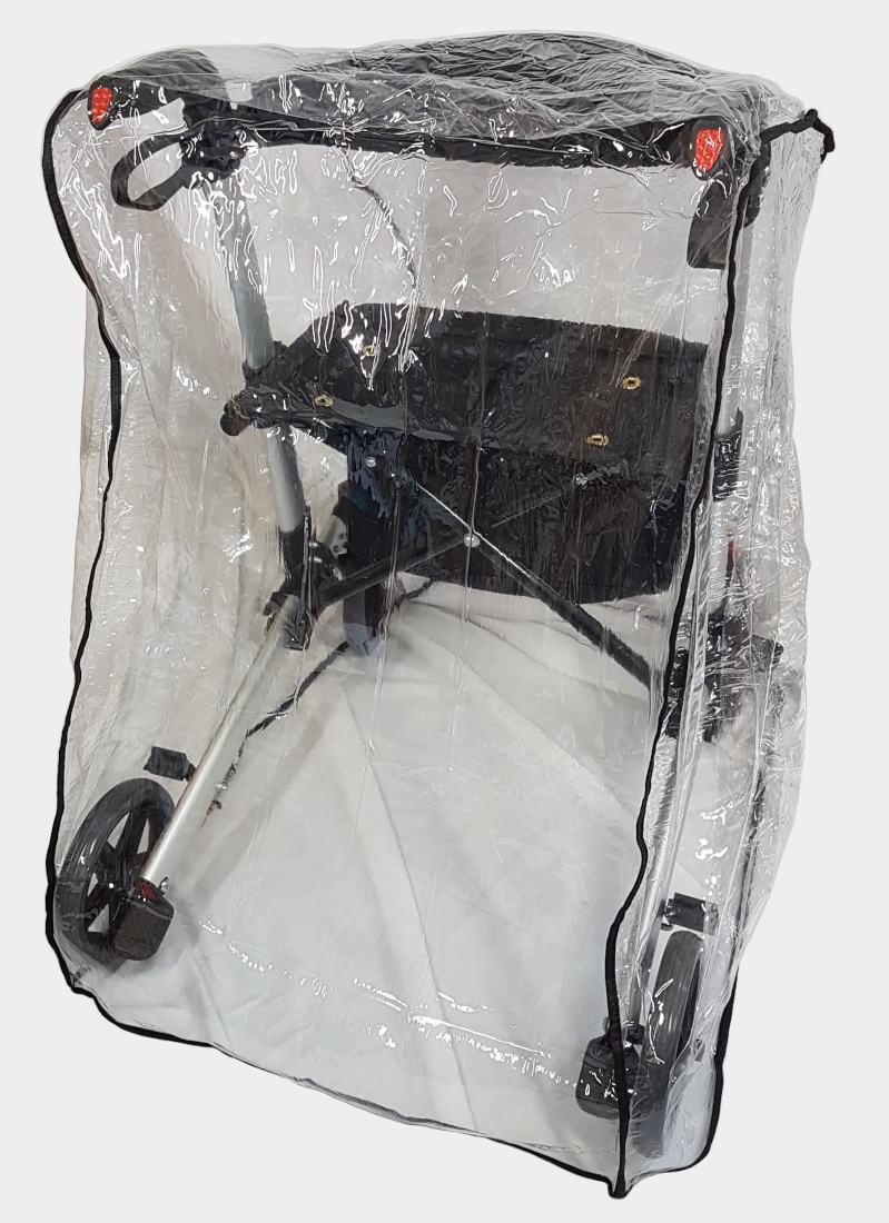 Rehaforum Rollatorschutz wetterfest, transparent B-Ware