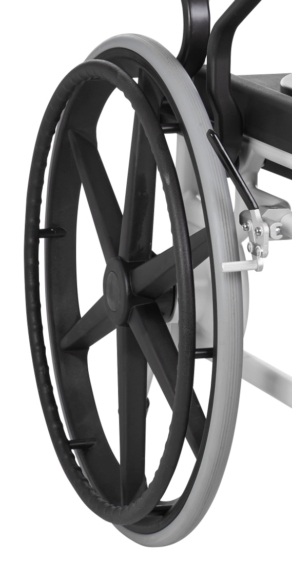 Rebotec Dusch- Toilettenrollstuhl Selbstfahrer Miami