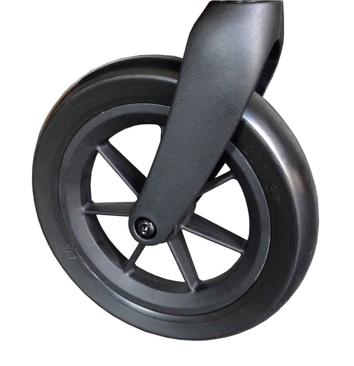 Arthritis-Rollator Mobilex Tiger mit Schleifbremse und Softrädern Rot
