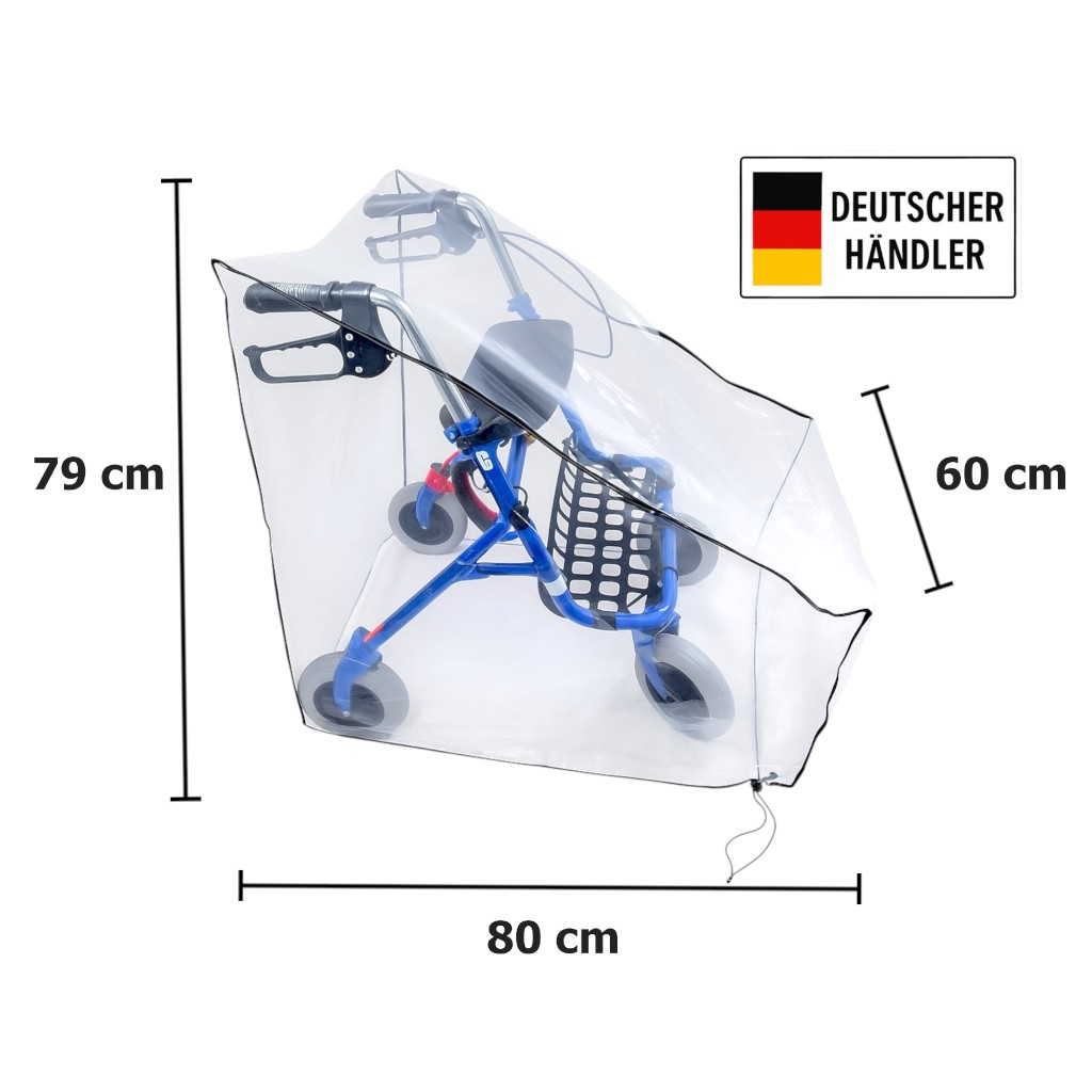 Rollatorschutzhülle mit Kordel Rollatorschutzhülle mit Kordel