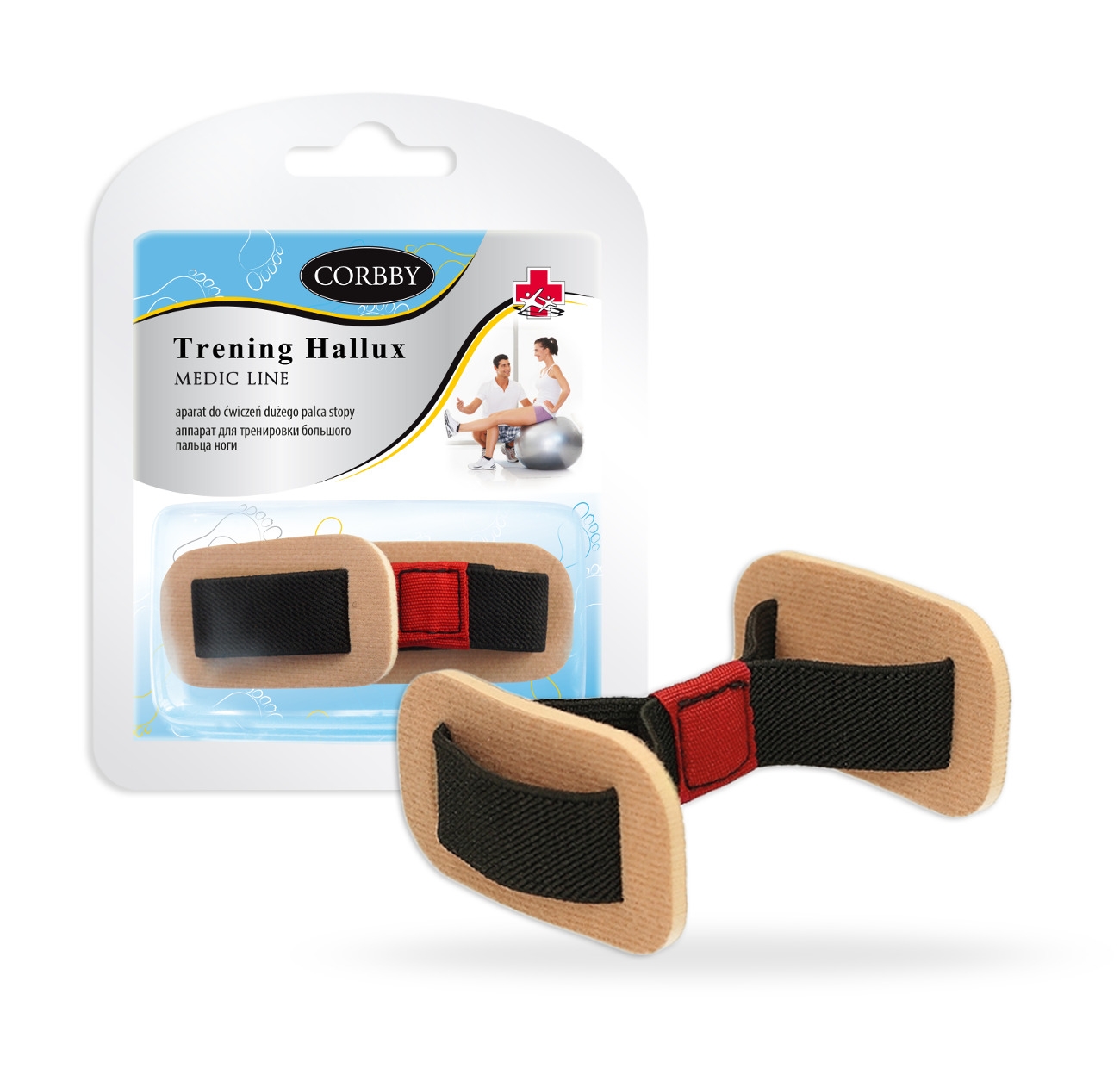 Corbby Zehenspreizer Hallux Training Corbby Zehenspreizer Hallux Training