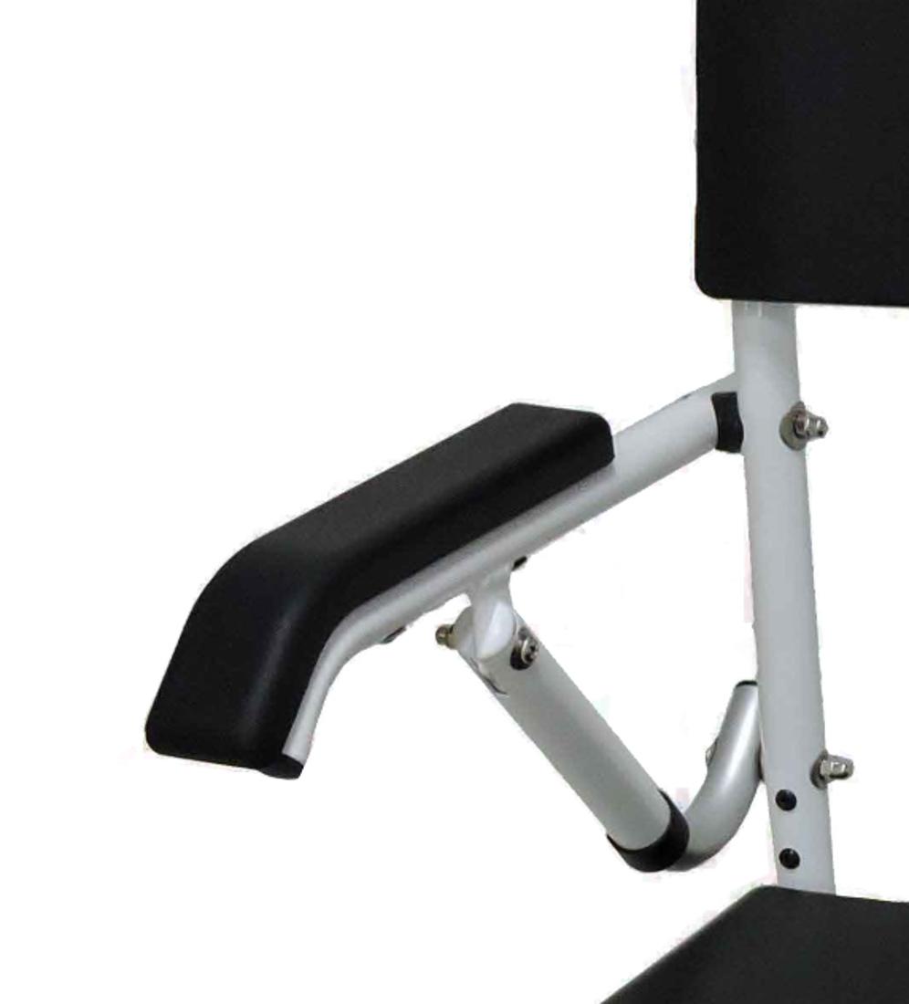 Dusch- und Toilettenrollstuhl B-Ware Rehaforum Atlantic 24''