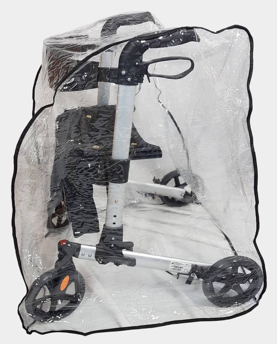 Rehaforum Rollatorschutz wetterfest, transparent B-Ware