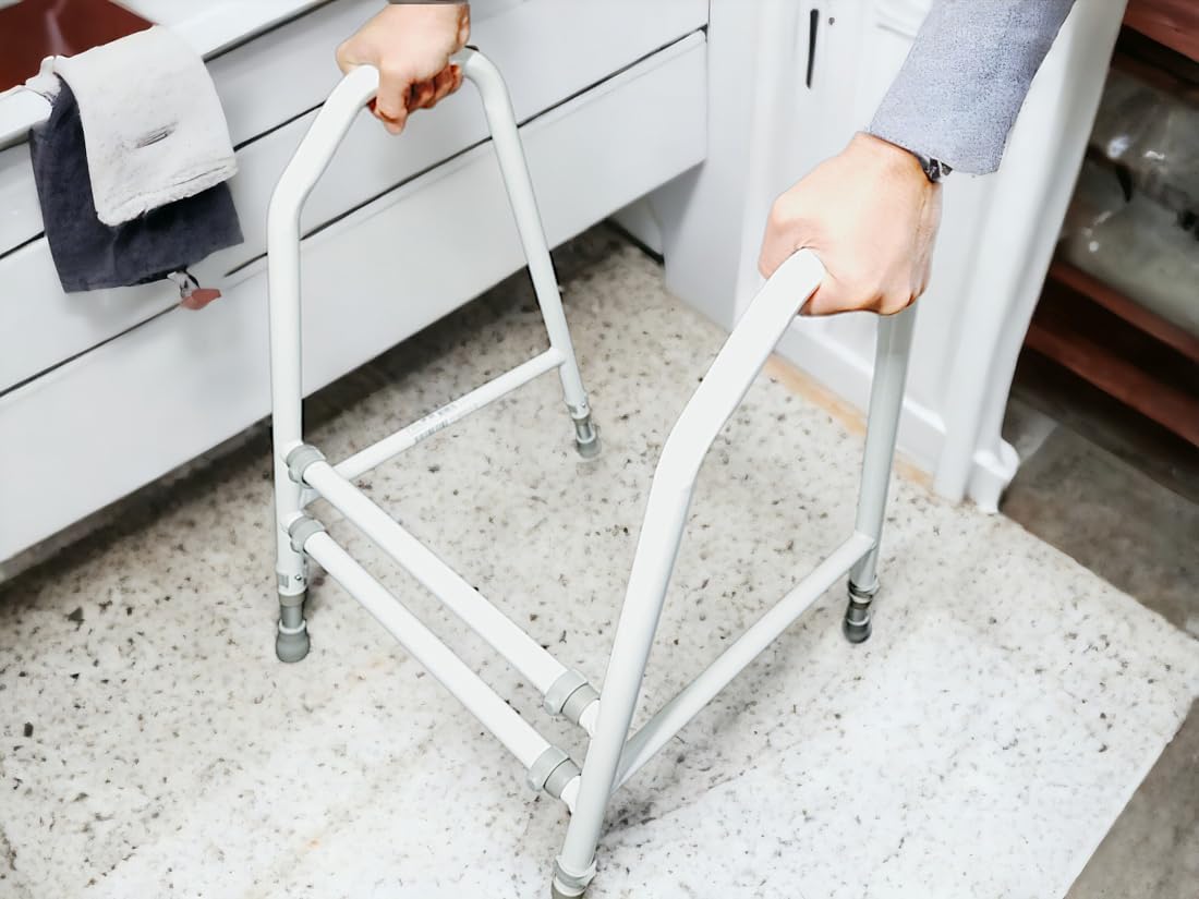 Mobilex WC Stützgeländer – Aufstehhilfe für Bad, WC & Bett, höhenverstellbar, bis 150 kg