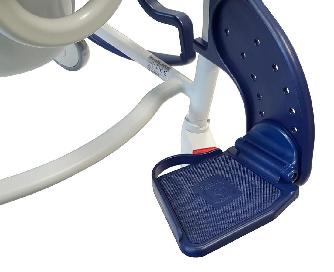 Rebotec Multifunktionsrollstuhl Malta - Farbe:Grau-Blau