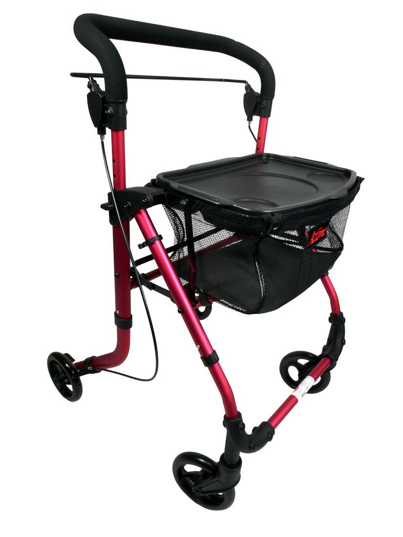 Wohnungsrollator Rehaforum Actimo Home Rot