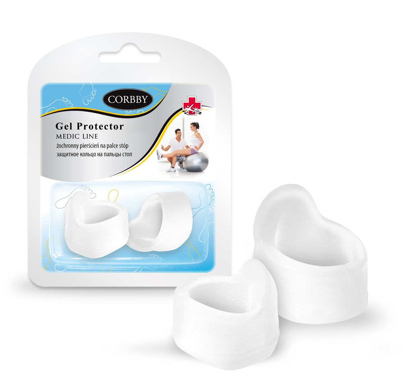 Corbby Zehenkappe Gel Protector