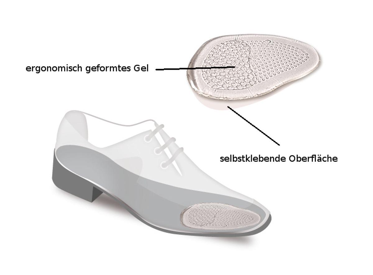 Corbby Half Gel Schuheinlagen Corbby Half Gel Schuheinlagen