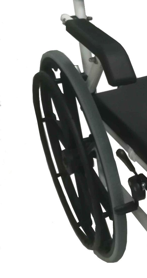 Dusch- und Toilettenrollstuhl B-Ware Rehaforum Atlantic 24''