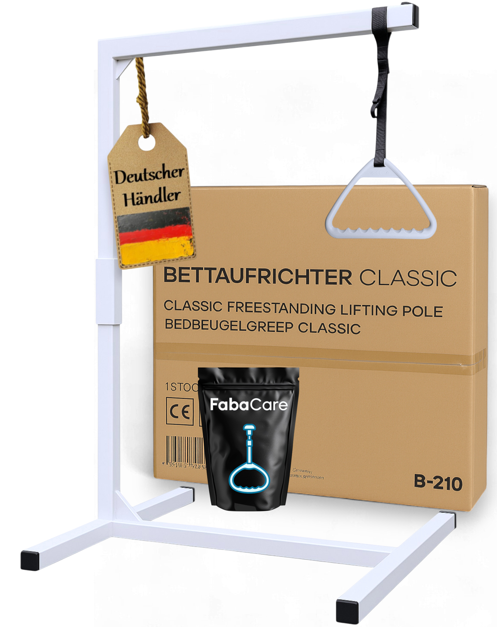 Bettaufrichter Classic Careline B-210, freistehend bis 130 KG Körpergewicht