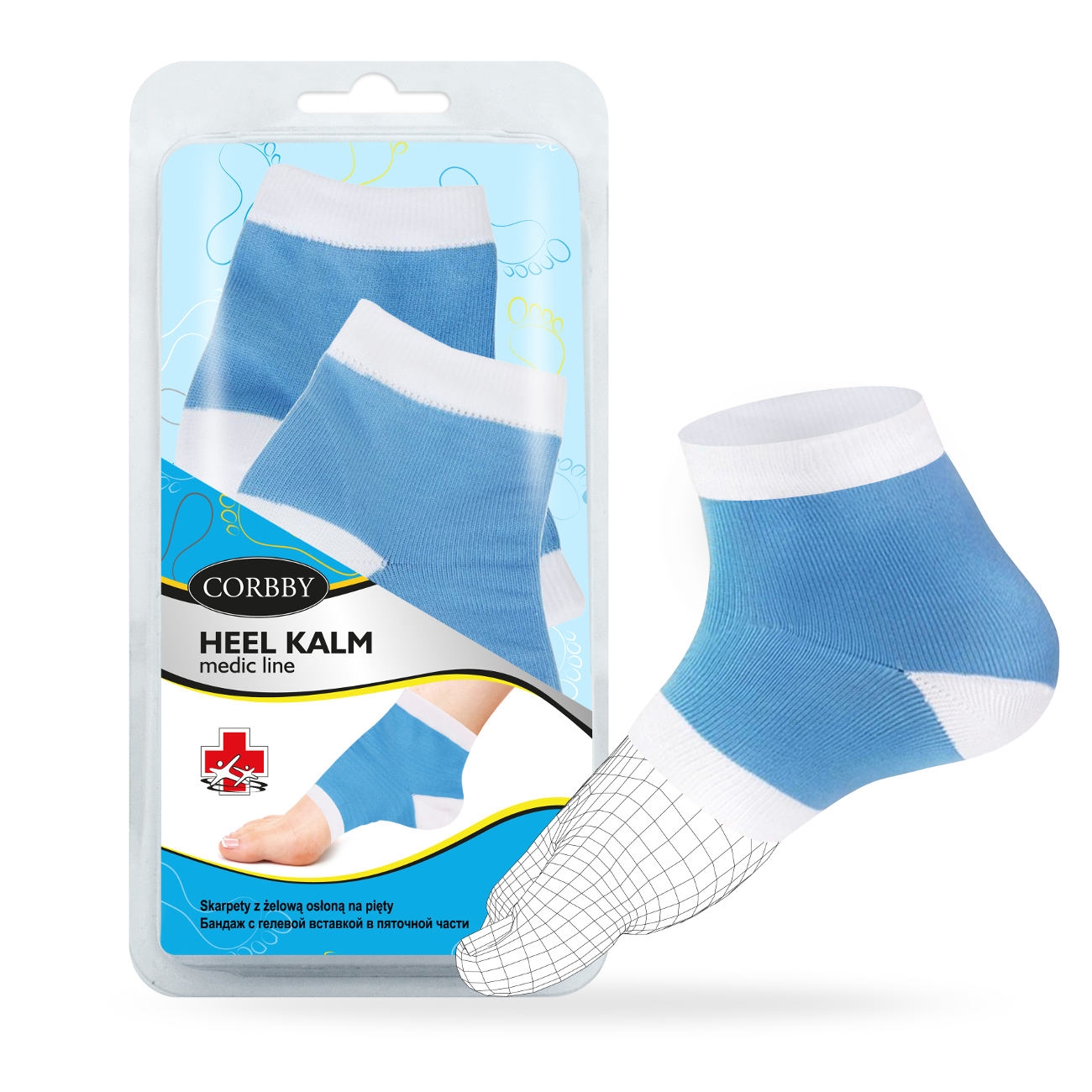 Corbby Fersenbandage Heel Kalm Corbby Fersenbandage Heel Kalm