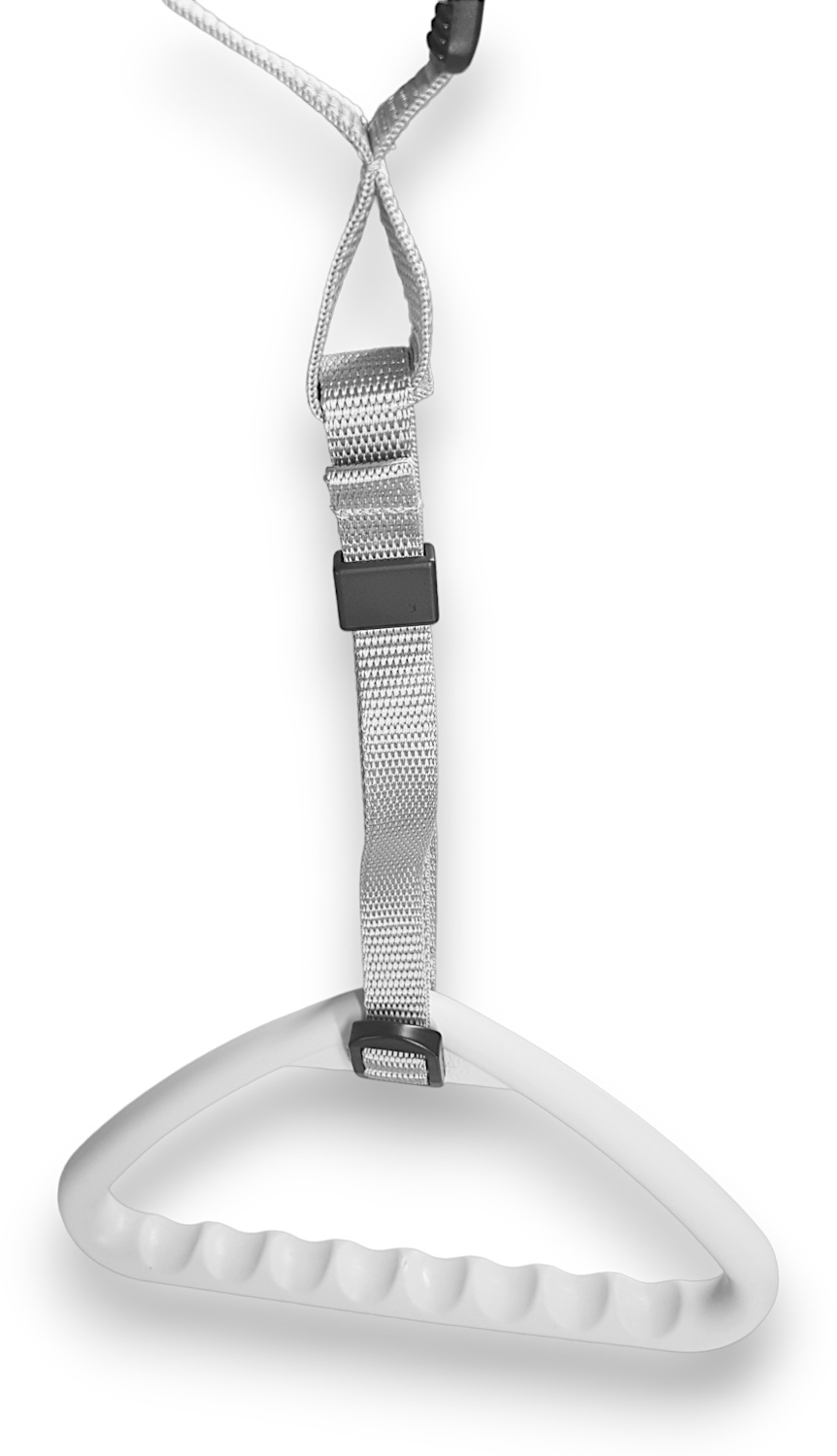 Griff für Bettgalgen, Triangelgriff rund mit Gurt, MED