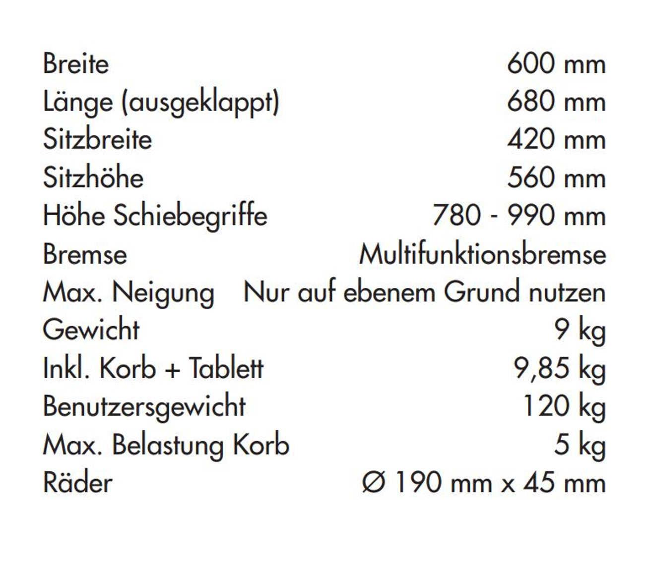 Standard Rollator Vermeiren 286i mit Schutzhaube für Rollatoren Carbon