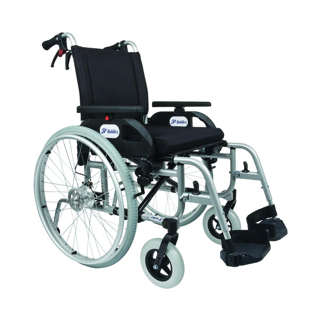 Rollstuhl Mobilex Dolphin mit Trommelbremse