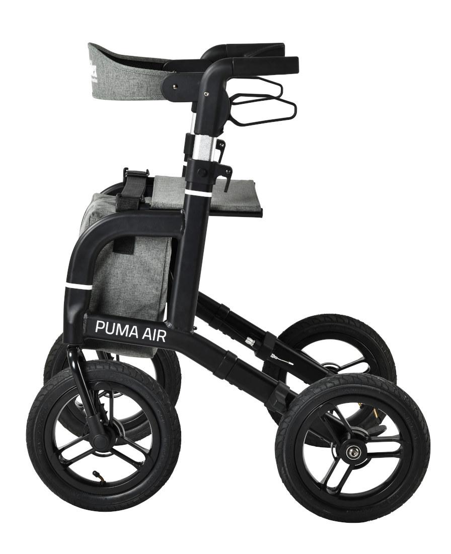 Outdoor Rollator Mobilex Puma Air mit Luftbereifung Leichtgewichtrollator fürs Gelände