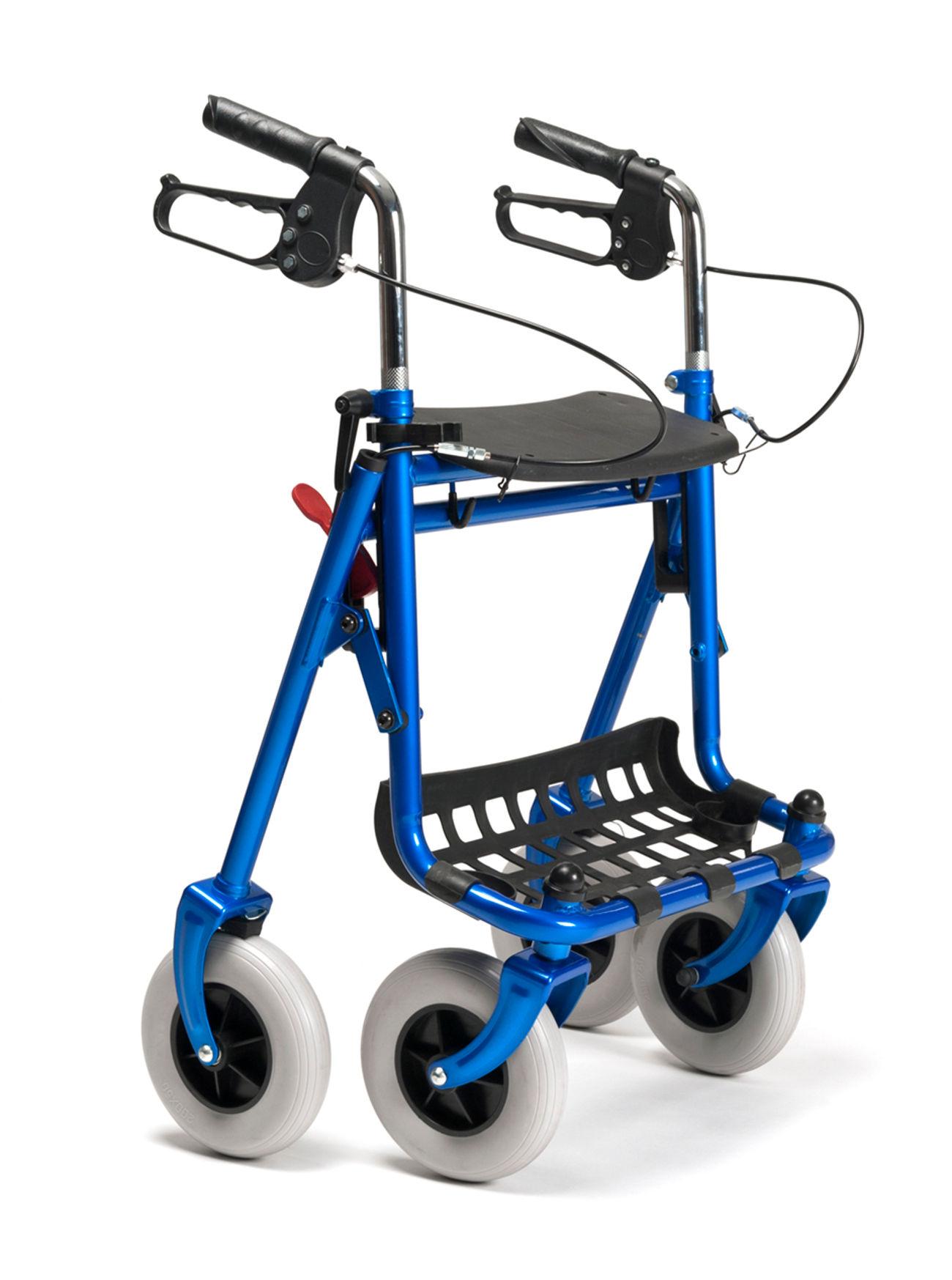 Standard Rollator Vermeiren 286i mit Schutzhaube für Rollatoren Blau Standard Rollator Vermeiren 286i mit Schutzhaube für Rollatoren Carbon