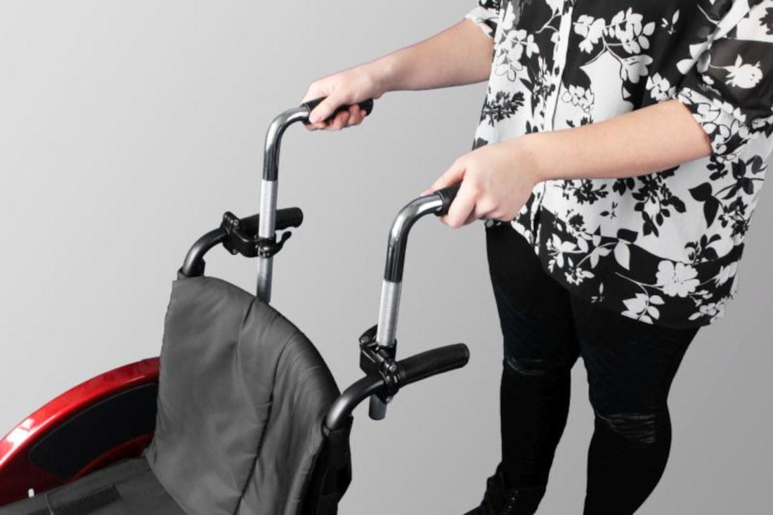 Schiebegrifferhöhung für Rollstühle Rolko EasyPush