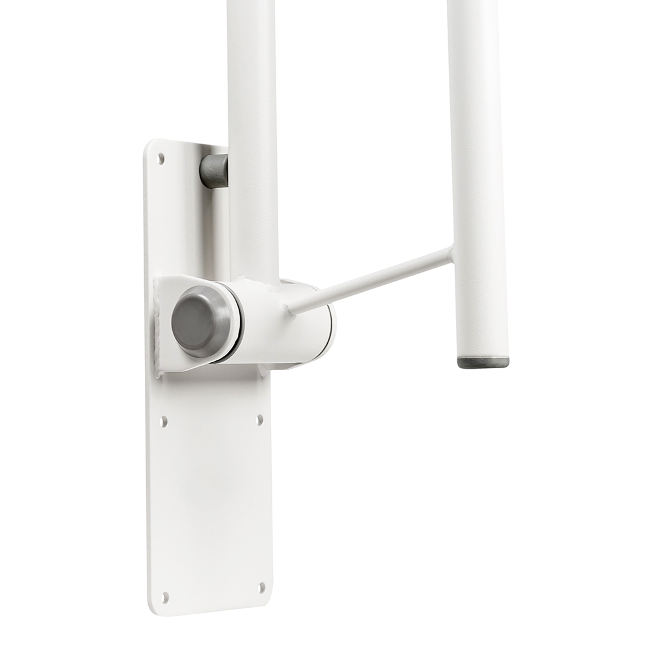 Careline Stützklappgriff - Größe: 75 cm Weiss Toilettenpapierhalter