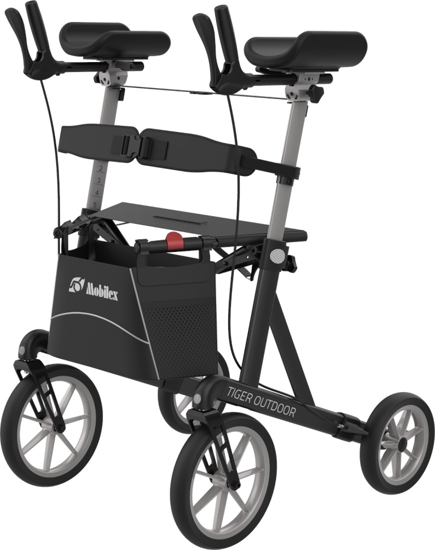 Mobilex Arthritis Rollator Tiger Outdoor Mobilex Arthritis Rollator Tiger Outdoor - B-Ware