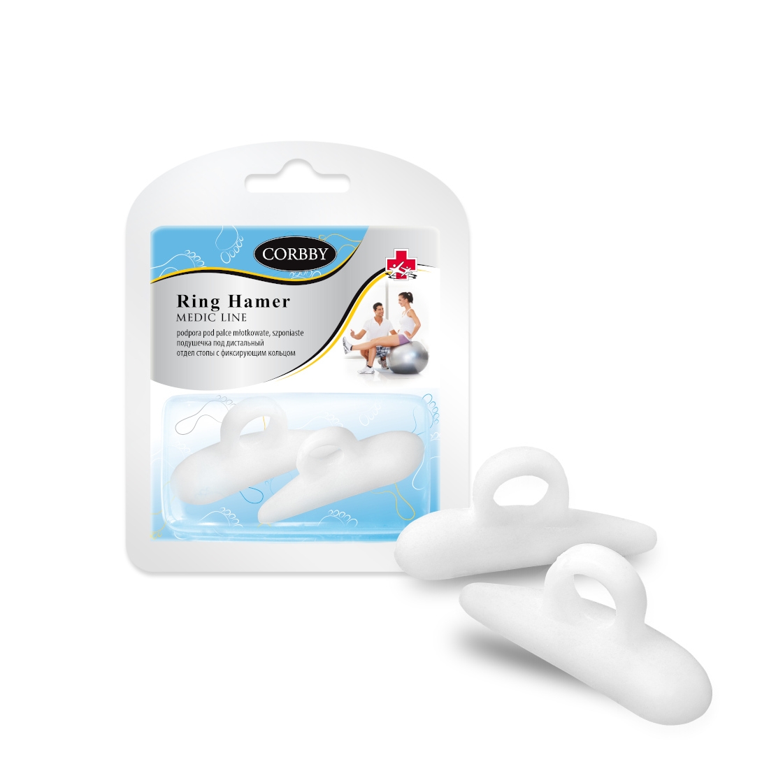 Corbby Ring Gel Hammerzehenpolster