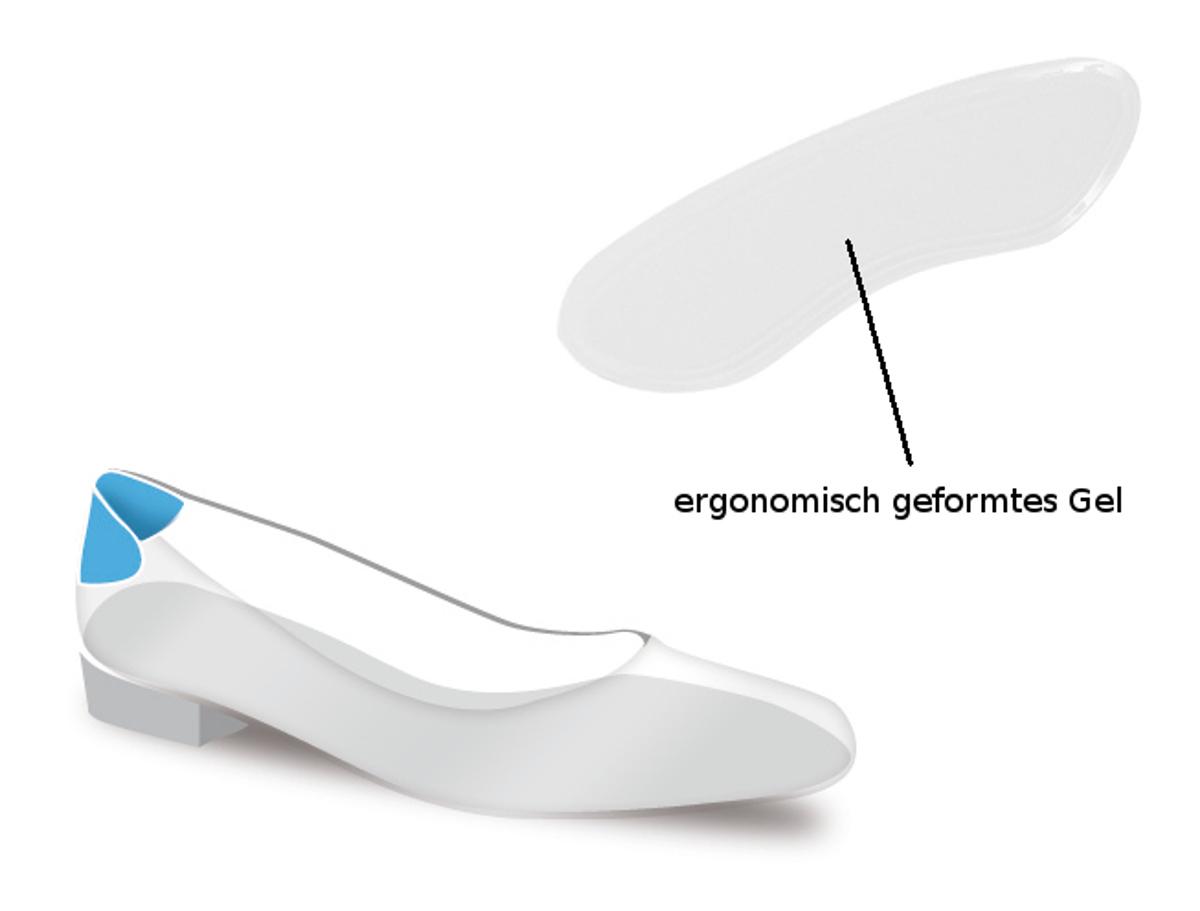 Corbby Heel Back Gel Fersenschoner