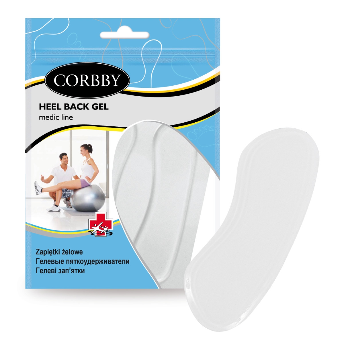 Corbby Heel Back Gel Fersenschoner
