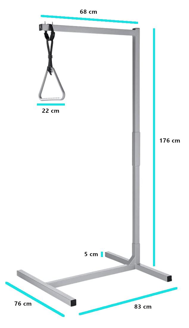 Rehaforum Bettaufrichter, freistehende Aufstehhilfe für das Bett