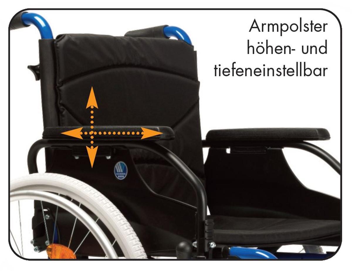 Rollstuhl Vermeiren D200-V, Leichtgewichtrollstuhl faltbar