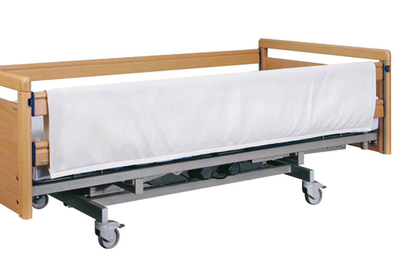 Careline Seitengitterpolster mit Klettverschluss für Bett