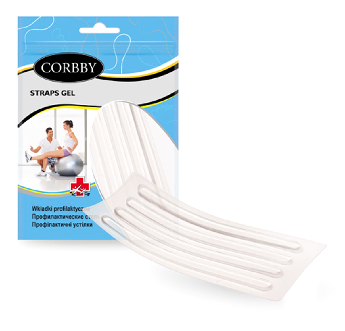 Corbby Gel-Polster Straps Gel