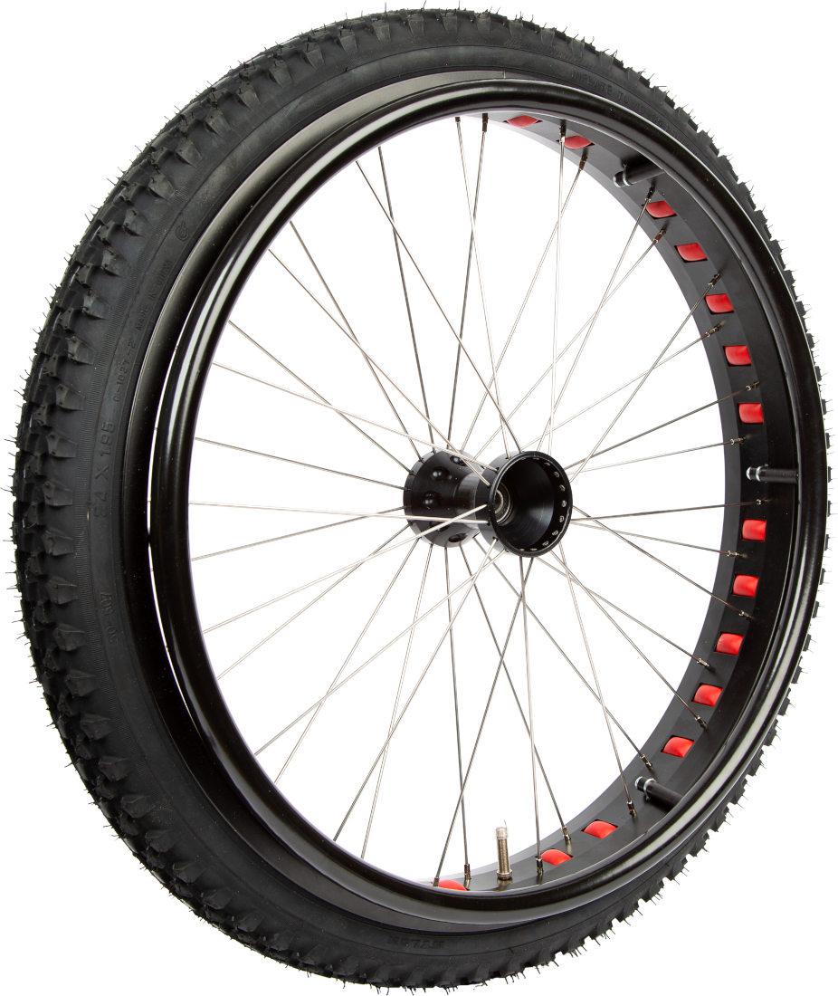 Rad für Rollstühle Mobilex Fat Wheel 24'', Outdoor Antriebsrad