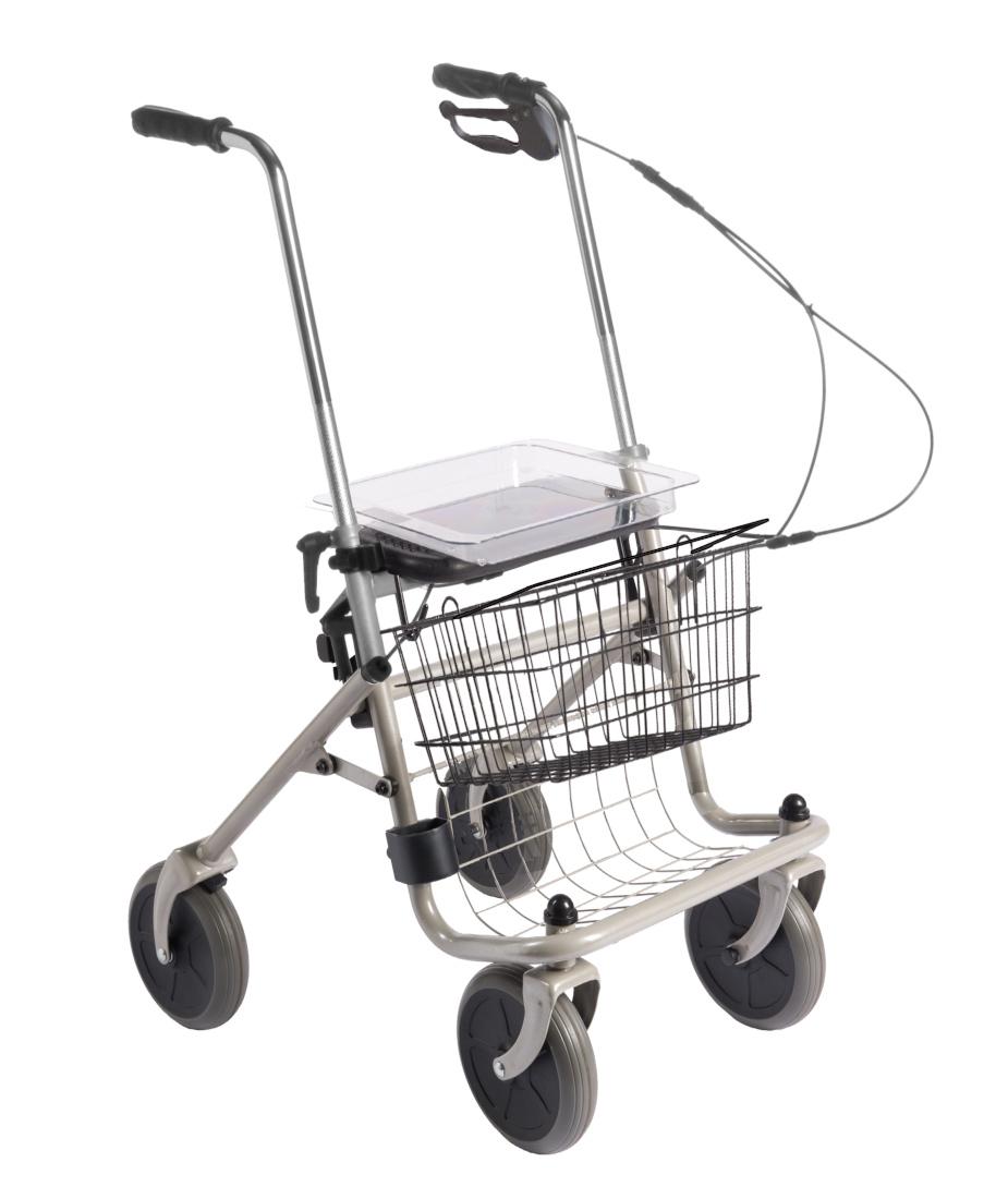 Trendmobil Rollator mit verlängerten Schieberohren mit EHB