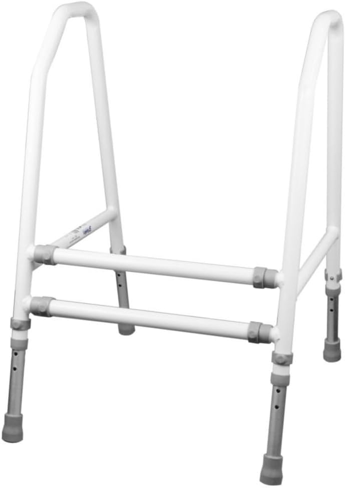 Mobilex WC Stützgeländer – Aufstehhilfe für Bad, WC & Bett, höhenverstellbar, bis 150 kg