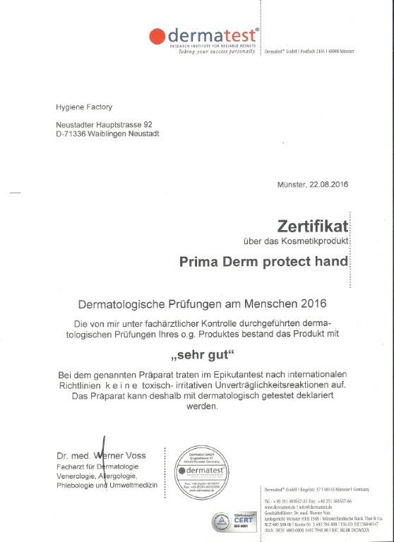 PrimaDerm Protect Hand Handcreme