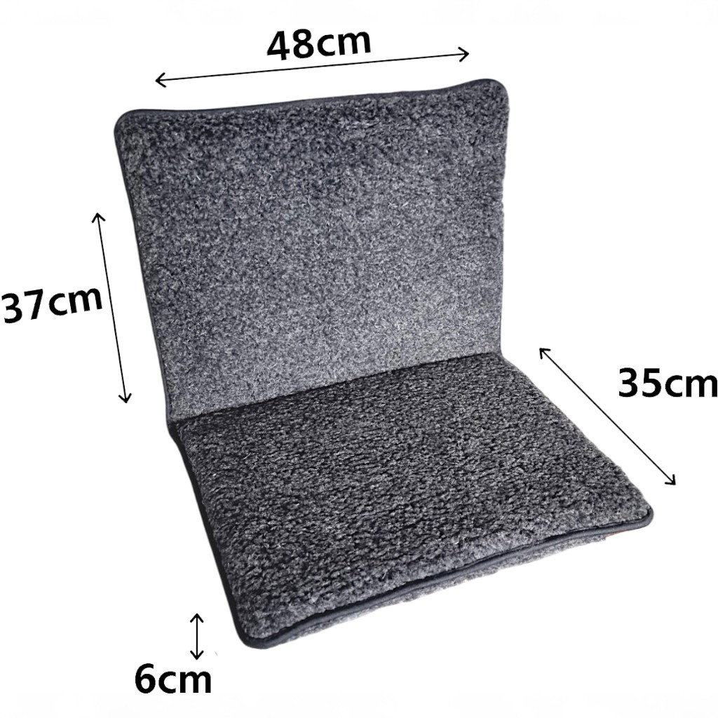 Rollstuhlsitzpolster aus echter Schurwolle, Sitzkissen mit Rücklehne und zwei Armauflagenschoner für Rollstühle, Farbe: anthrazit, Schurwoll-Rollstuhl-Set