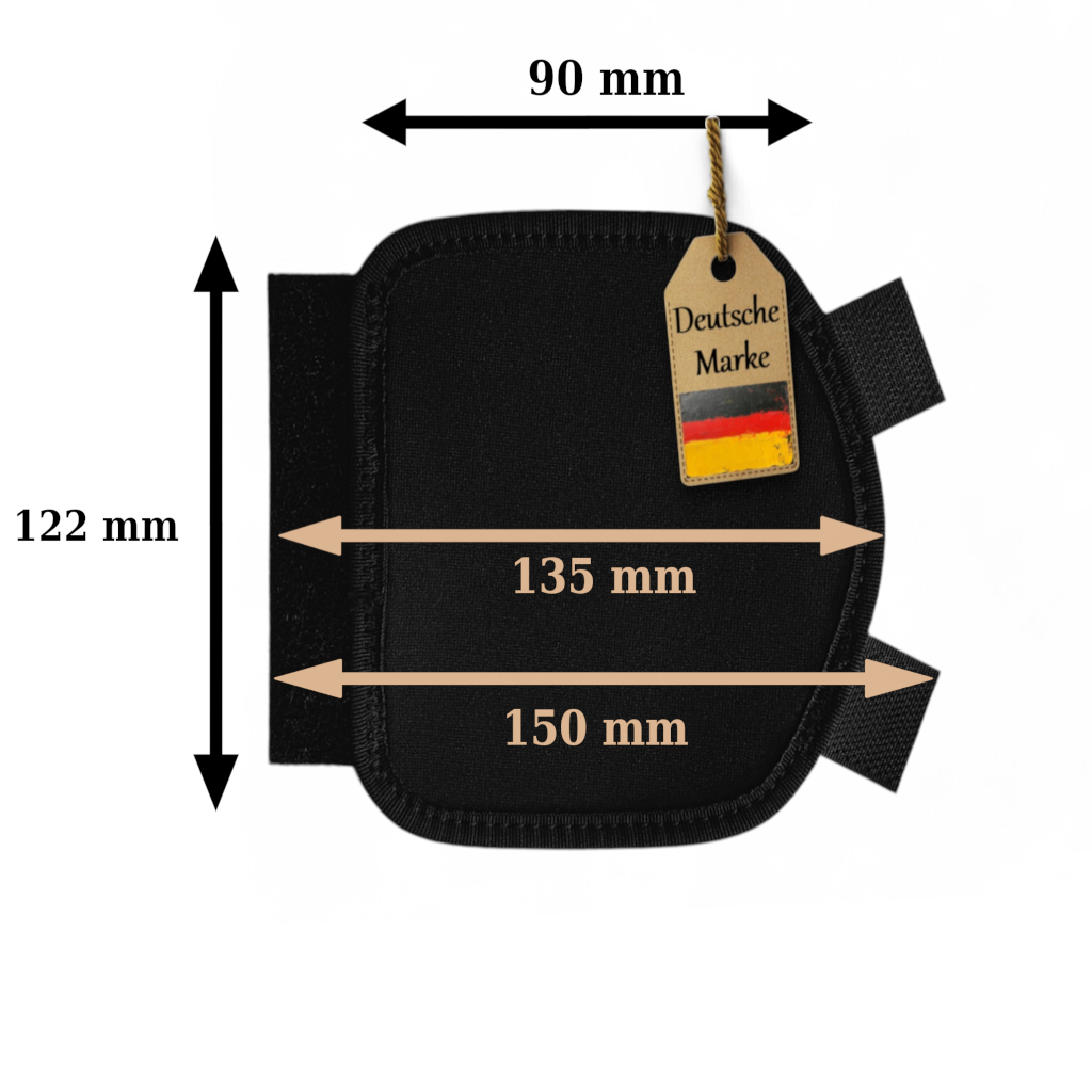 Rebotec Polster Griffpolster für Krücken Anatomisch