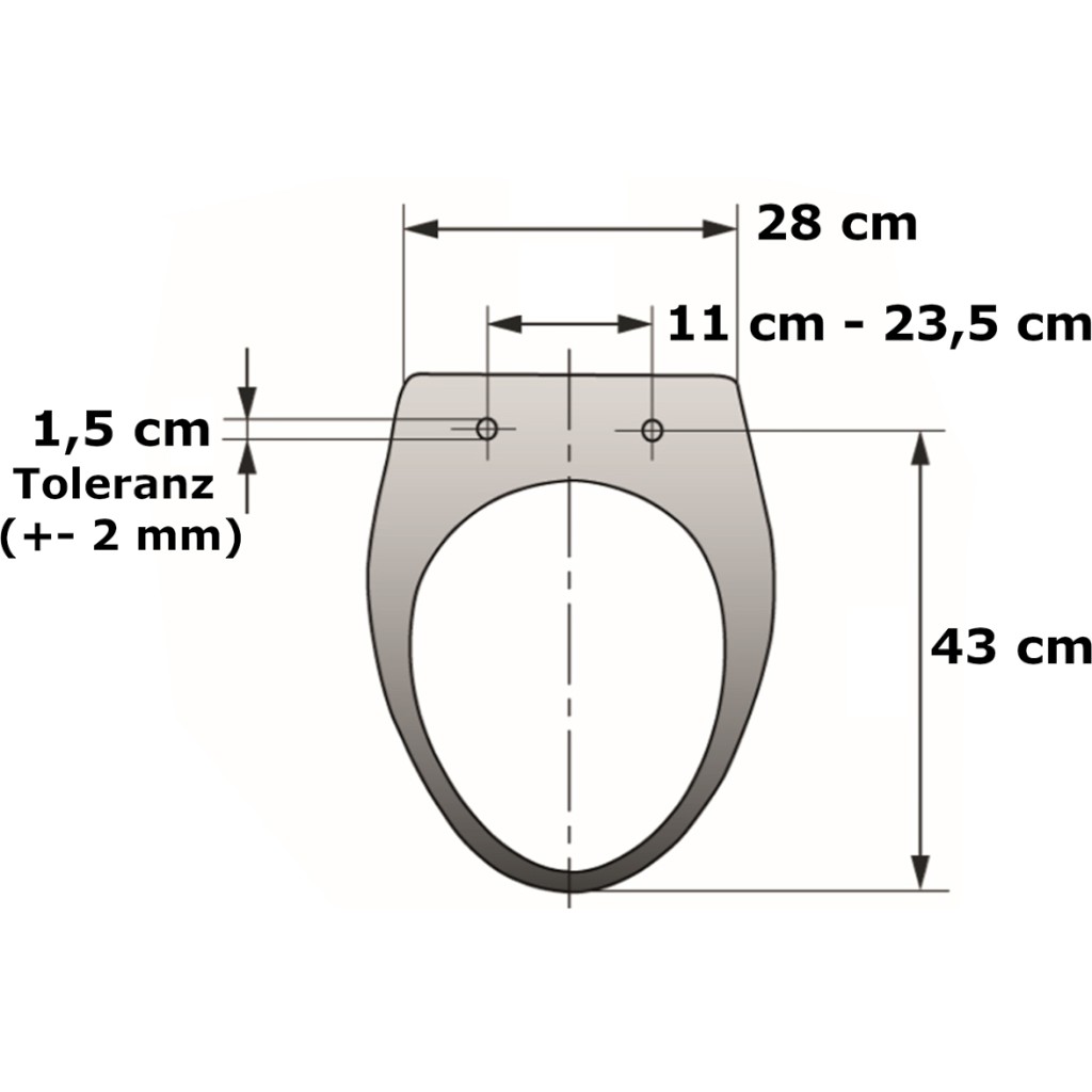 Toilettensitzerhöhung Russka QuickTop mit Armlehnen