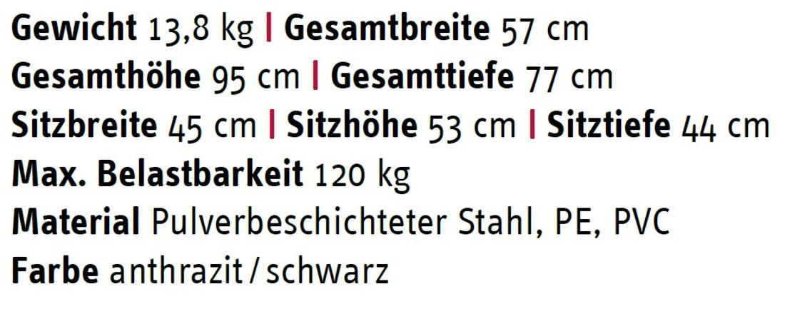 Toilettenstuhl Rehaforum RFM, fahrbar Toilettenstuhl Rehaforum RFM, fahrbar