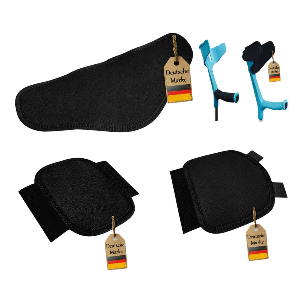Rebotec Polster Armschalenpolster und Griffpolster für Krücken