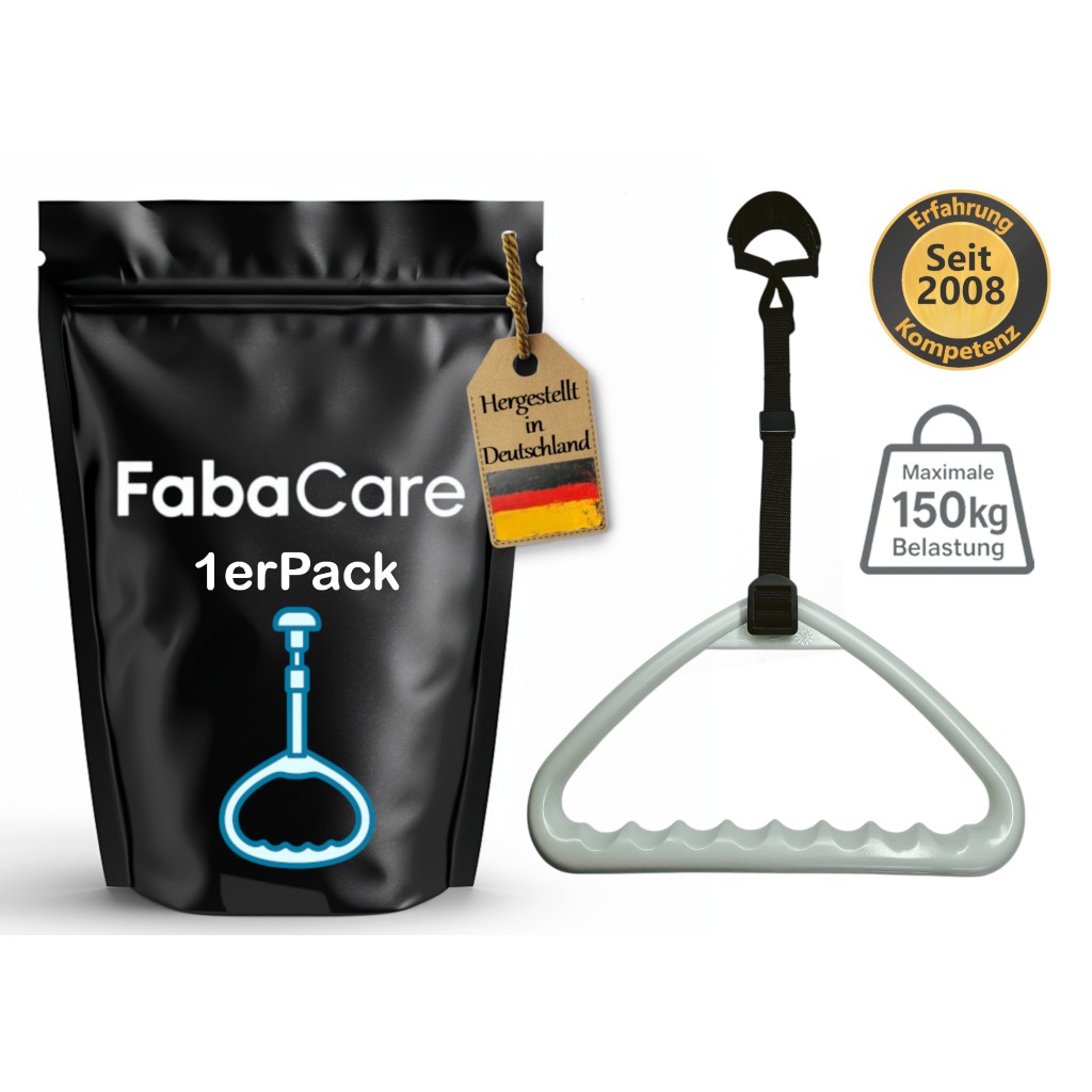 Bettgalgengriff Schwerlast, Trapezgriff, Griff für Bettgalgen bis 150 kg