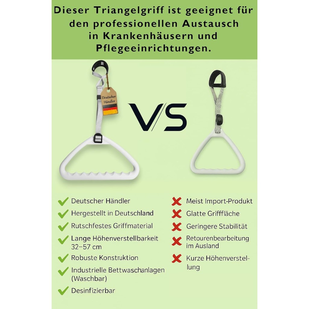 Bettaufrichter Classic Careline B-210, freistehend bis 130 KG Körpergewicht, inklusive zweiten Griff, CLN-3201