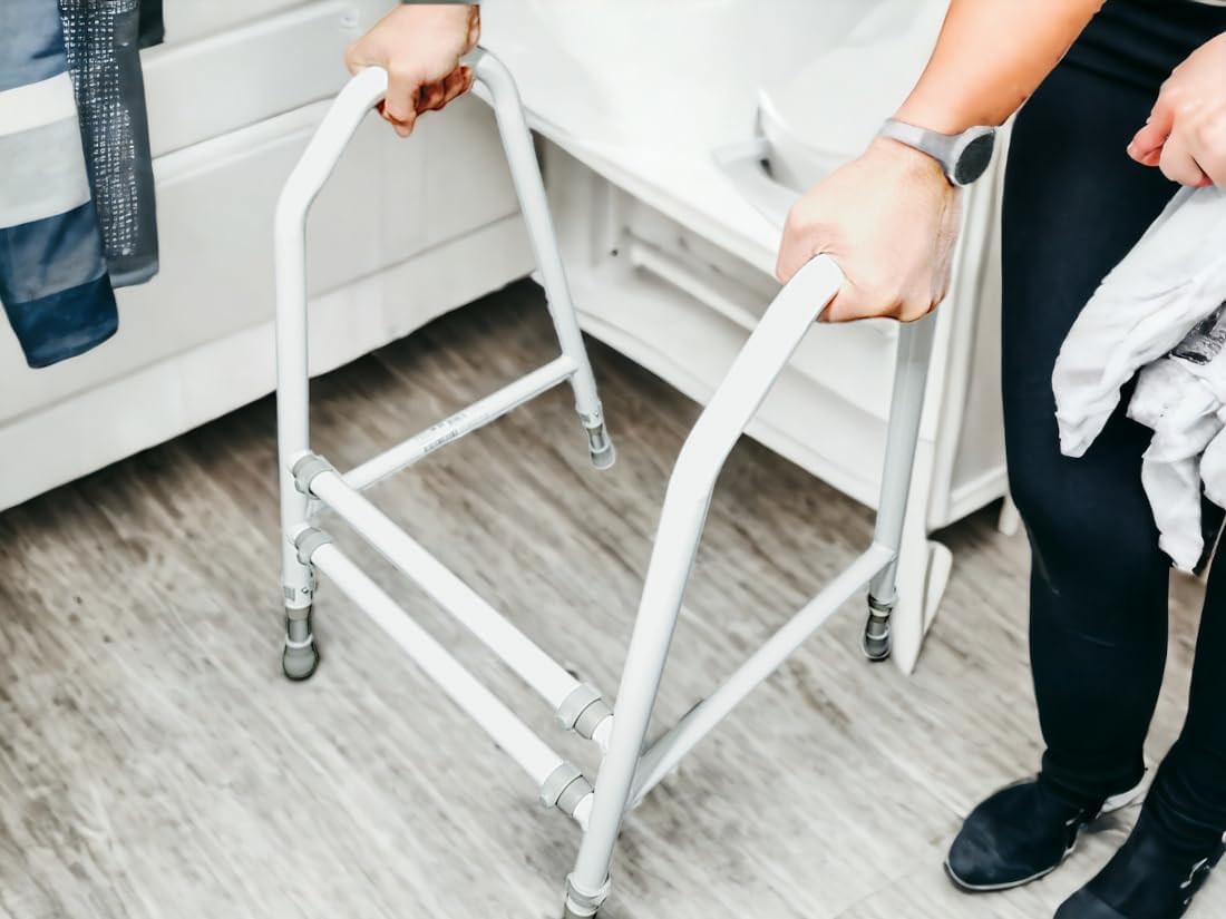 Mobilex WC Stützgeländer – Aufstehhilfe für Bad, WC & Bett, höhenverstellbar, bis 150 kg