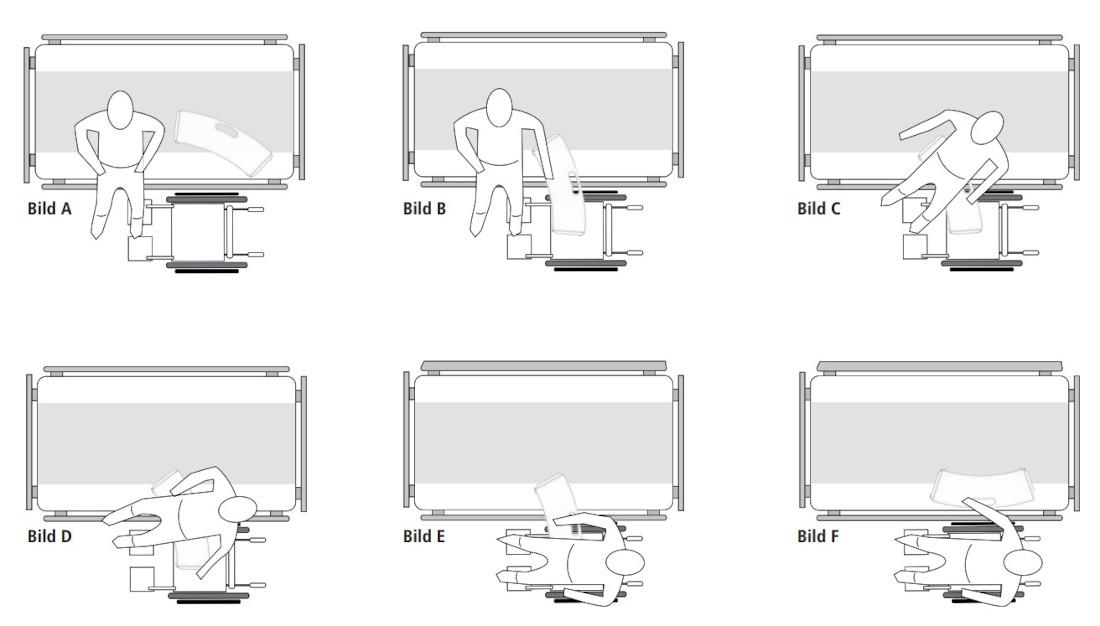 Rutschbrett gebogen Rolko-EasyTRANSFER wave