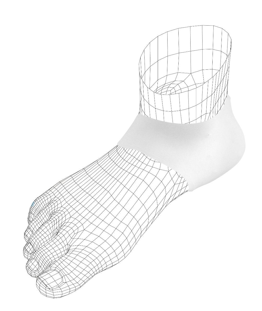 Corbby Fersendandage Gel Sox