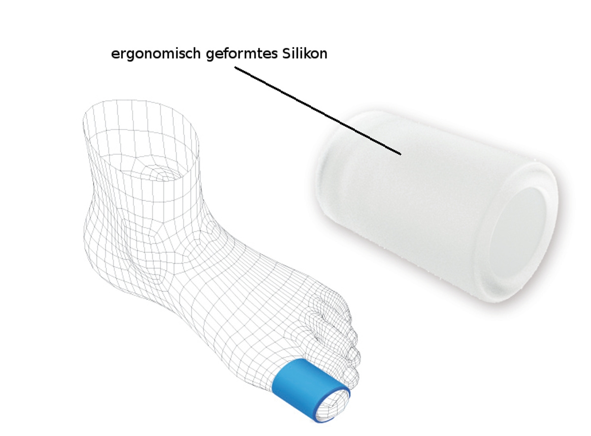 Corbby Tube Gel Zehenkappe Corbby Tube Gel Zehenkappe